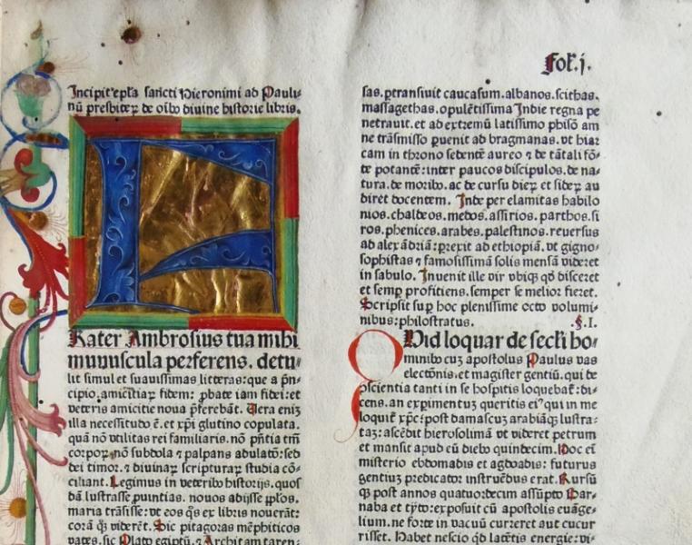  [Biblia latina] imprimée par Anton Koberger (1479)