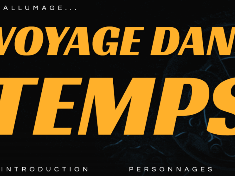 Histoire du livre - Escape game
