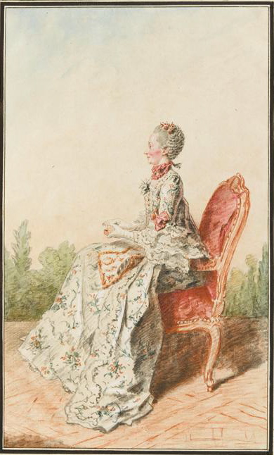 Portrait de Madame de Villeneuve