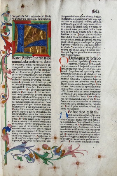 [Biblia latina]. - Nuremberg : Anton Koberger, 1479. - 2 vol. - [Soret GF 166