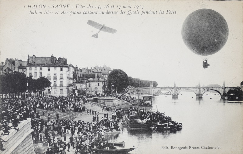 CHALON-s-SAONE - Fêtes des 15, 16 et 17 août 1913. - Edit. Bourgeois Frères. Chalon-s-S. - [FL 161/4